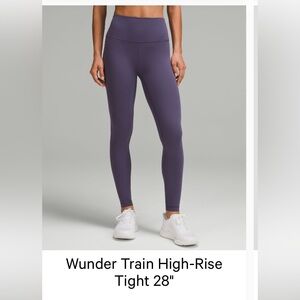 Lululemon Wunder Train High-Rise Tight 28”